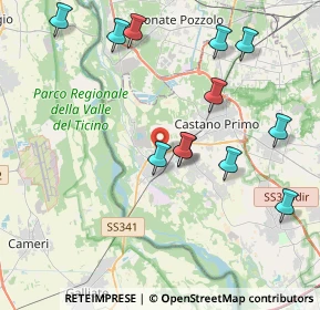 Mappa Via al Torrione, 20029 Turbigo MI, Italia (4.28667)