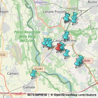 Mappa Via al Torrione, 20029 Turbigo MI, Italia (3.78722)