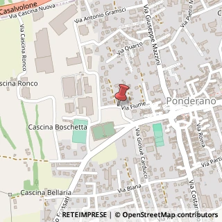 Mappa Strada Antica per Biella, 12, 13875 Ponderano, Biella (Piemonte)