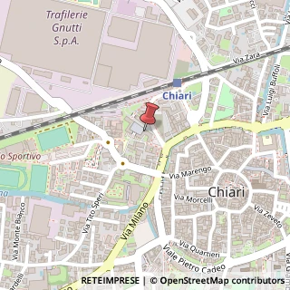 Mappa Piazza del Granaio, 6, 25032 Chiari, Brescia (Lombardia)