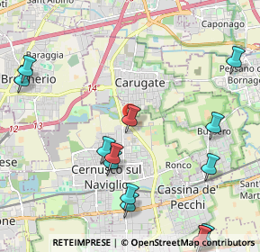 Mappa SP 121, 20063 Cernusco sul Naviglio MI (2.75)