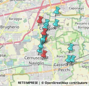 Mappa SP 121, 20063 Cernusco sul Naviglio MI (1.38067)