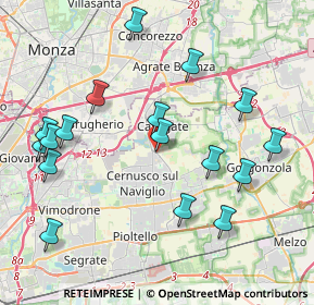 Mappa SP 121, 20063 Cernusco sul Naviglio MI (4.42647)