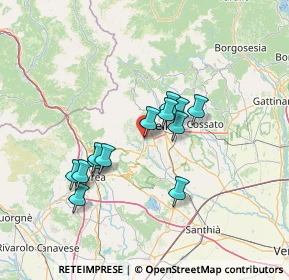 Mappa Via Provinciale, 13888 Camburzano BI, Italia (11.42692)