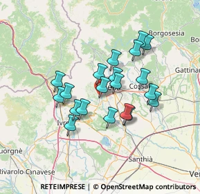 Mappa Via Provinciale, 13888 Camburzano BI, Italia (11.322)