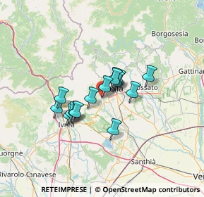 Mappa Via Provinciale, 13888 Camburzano BI, Italia (9.12467)