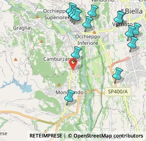 Mappa Via Provinciale, 13888 Camburzano BI, Italia (2.6)