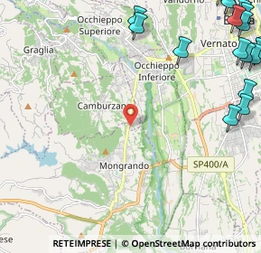 Mappa Via Provinciale, 13888 Camburzano BI, Italia (3.751)