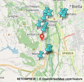 Mappa Via Provinciale, 13888 Camburzano BI, Italia (1.75385)