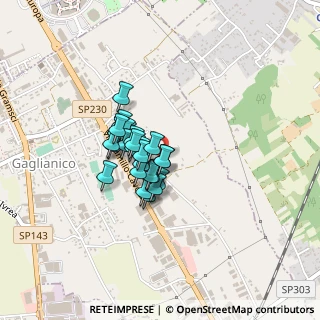 Mappa Via Cairoli, 13894 Gaglianico BI, Italia (0.25714)