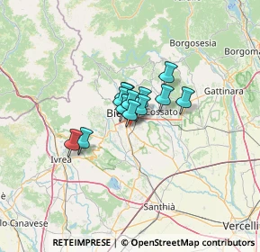 Mappa Via Cairoli, 13894 Gaglianico BI, Italia (6.53769)