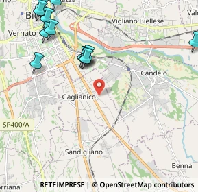 Mappa Via Cairoli, 13894 Gaglianico BI, Italia (2.59769)