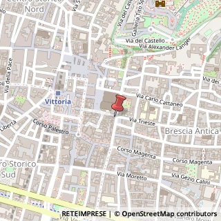 Mappa Via Mazzini, 12, 25121 Brescia, Brescia (Lombardia)