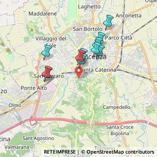 Mappa Via Casarsa, 36100 Vicenza VI, Italia (1.57818)