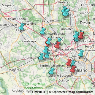 Mappa Via Alvaro Negri, 20017 Rho MI, Italia (8.777)