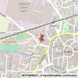 Mappa Via San San Trinita, 19, 25032 Chiari, Brescia (Lombardia)