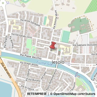 Mappa Via Novaro, 2, 30016 Jesolo, Venezia (Veneto)