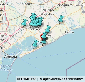 Mappa Via Novaro, 30016 Jesolo VE, Italia (9.225)