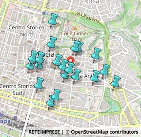 Mappa Via Laura Cereto, 25121 Brescia BS, Italia (0.397)