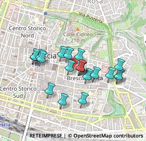 Mappa Via Laura Cereto, 25121 Brescia BS, Italia (0.363)