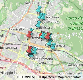 Mappa Via Laura Cereto, 25121 Brescia BS, Italia (1.38278)