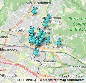 Mappa Via Laura Cereto, 25121 Brescia BS, Italia (1.04842)