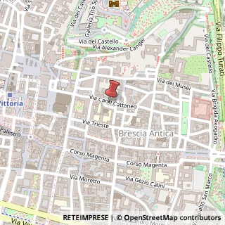 Mappa Via Carlo Cattaneo, 26, 25121 Brescia, Brescia (Lombardia)