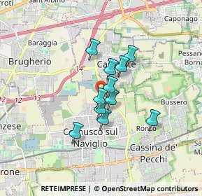 Mappa Via C.Mariani, 20063 Cernusco sul Naviglio MI, Italia (1.13)