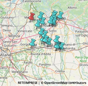 Mappa Via Veneziana, 24045 Fara Gera d'Adda BG, Italia (10.379)