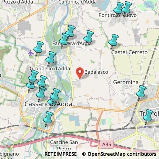 Mappa Via Veneziana, 24045 Fara Gera d'Adda BG, Italia (2.9775)