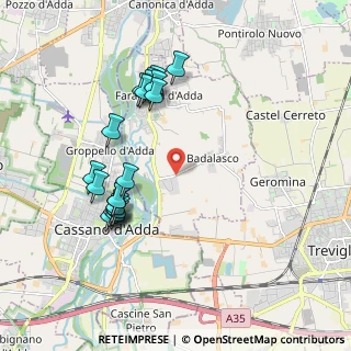 Mappa Via Veneziana, 24045 Fara Gera d'Adda BG, Italia (1.9415)