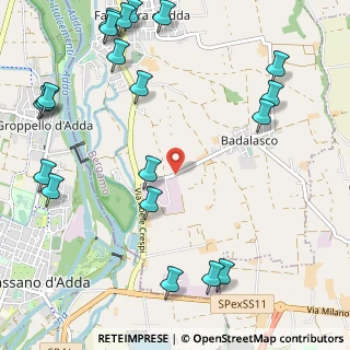 Mappa Via Veneziana, 24045 Fara Gera d'Adda BG, Italia (1.495)