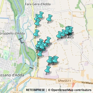 Mappa Via Veneziana, 24045 Fara Gera d'Adda BG, Italia (0.77143)