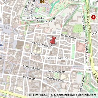 Mappa Via Carlo Cattaneo, 48 A, 25121 Brescia, Brescia (Lombardia)