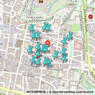 Mappa Piazza Labus, 25121 Brescia BS, Italia (0.19)