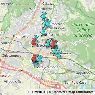 Mappa Via Carlo Cattaneo, 25121 Brescia BS, Italia (1.39611)