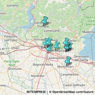 Mappa Piazza Labus, 25121 Brescia BS, Italia (11.54769)