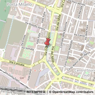 Mappa Via Fratelli Ugoni, 20, 25126 Brescia, Brescia (Lombardia)