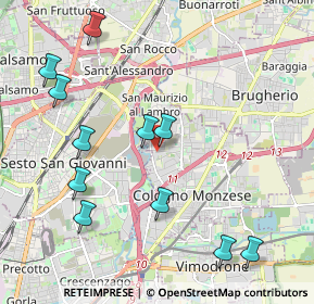 Mappa Via Metallino, 20093 Cologno Monzese MI, Italia (2.30818)