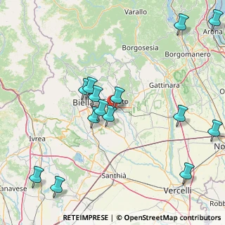 Mappa Fraz, 13836 Cossato BI, Italia (18.72857)