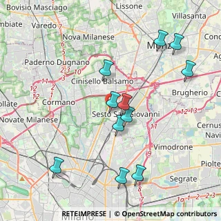Mappa Via Saint Denis, 20099 Sesto San Giovanni MI, Italia (4.08182)