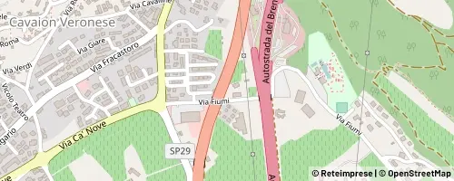 Mappa Cavaion Veronese