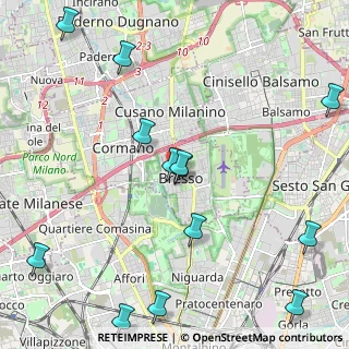 Mappa Via Galliano, 20091 Bresso MI, Italia (2.72231)