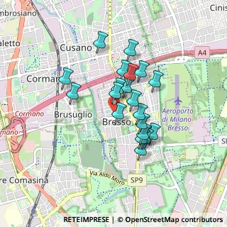 Mappa Via Galliano, 20091 Bresso MI, Italia (0.6805)