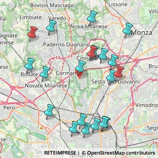 Mappa Via Galliano, 20091 Bresso MI, Italia (4.783)
