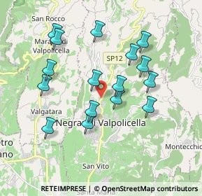 Mappa Via Osteria Vecchia, 37024 Negrar VR, Italia (1.75438)