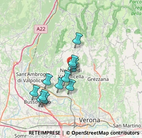 Mappa Via Osteria Vecchia, 37024 Negrar VR, Italia (6.06917)