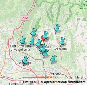 Mappa Via Osteria Vecchia, 37024 Negrar VR, Italia (5.89923)