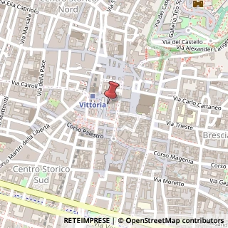 Mappa Piazza del Mercato, 5, 25121 Brescia, Brescia (Lombardia)