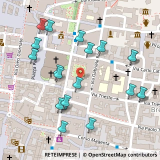 Mappa Piazza del Vescovato, 25121 Brescia BS, Italia (0.147)